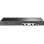 Коммутатор TP-Link TL-SG2218P JetStream Smart с 16 гигабитными портами PoE+ и 2 гигабитными портами SFP, фото7