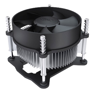 Кулер для процессора DEEPCOOL CK-11508 черный, 92 мм, алюминий, 2200 об/мин, 30.1 дБ, 3 pin, 65 Вт, 70 мм