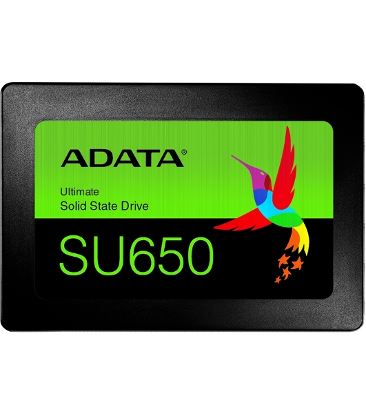 Накопитель SSD ADATA SU650, 480Gb, SATA III, 2.5', R/W 520/450