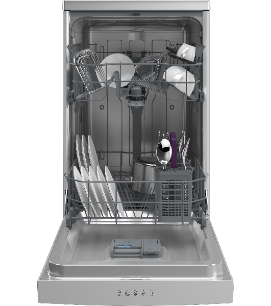 Посудомоечная машина Beko BDFS15020S, серебристый, 44.8 см, 10 компл., сушка конденсационная, 49 дБ, класс A