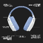 Гарнитура Logitech G435 белый, беспроводная, Bluetooth/USB, до 18 ч, фото13