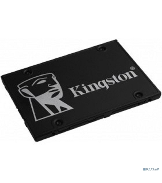 Накопитель SSD Kingston KC600, 1Tb, SATA III, 2.5', R/W 550/520