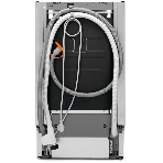 Встраиваемая посудомоечная машина ELECTROLUX EEG63410L/Встраиваемая узкая посудомоечная машина, загрузка на 10 комплектов посуды, сенсорное управление, 8 программ, 44.6x55x82 см, черный, сушка: стандартная (конденсация), индикация на полу: проекция дисплея, фото10
