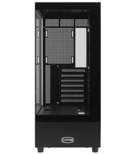 Корпус PcCooler C3Q500 BK черный без БП ATX 9x120мм 5x140мм 2xUSB3.0 audio bott PSU
