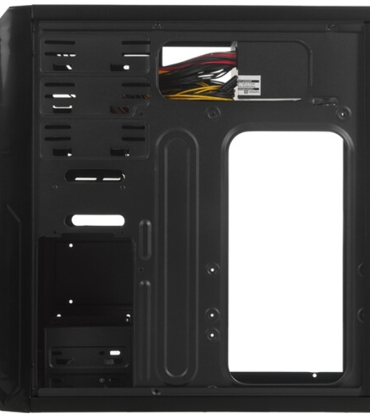 Компьютерный корпус ExeGate EX278399RUS Miditower ExeGate XP-329S Black, ATX, (XP500, Black,120мм), 2хUSB, Audio
