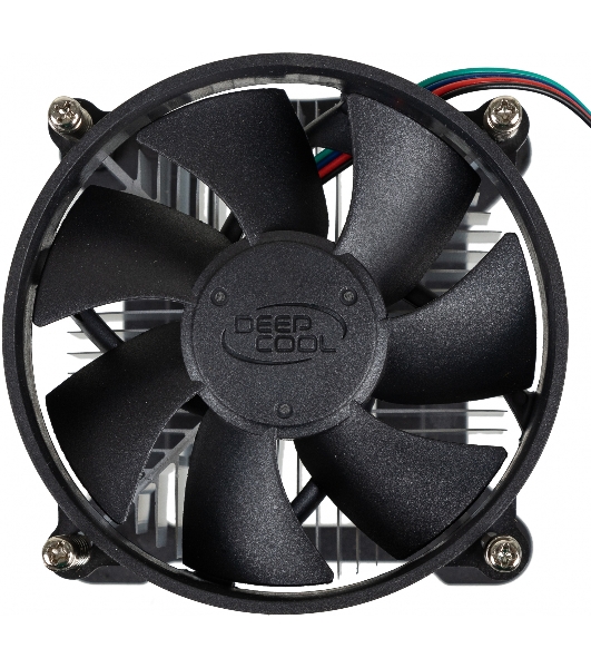 Кулер для процессора DEEPCOOL CK-11508 PWM черный, 92 мм, алюминий, 2200 об/мин, 30.1 дБ, 4 pin, 65 Вт, 70 мм