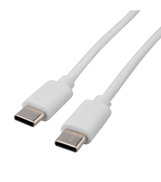 Кабель Rexant Type-C - Type-C 2A/1м/PVC/белый