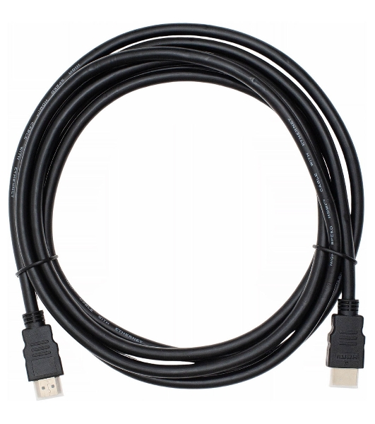 Кабель аудио-видео Cactus CS-HDMI.1.4-3 HDMI (m)/HDMI (m) 3м. позолоченные контакты черный