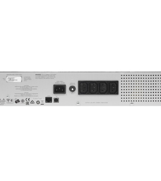 Источник бесперебойного питания APC Smart-UPS C 1000VA/600W, 2U RackMount, 230V, Line-Interactive, LCD, 1 year warranty(REP. SMC1000I-2U)