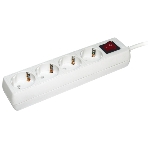Удлинитель 4х5 м с заземл. 16А IP20 У04К с выкл. 2P+PE IEK WYP10-16-04-05-ZK-N, фото3