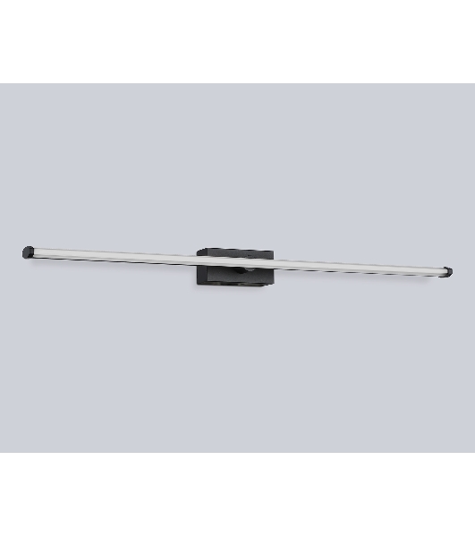 Настенный светодиодный светильник Ambrella light FL6122 BK черный 14W 3000K-6400K 610*45*80