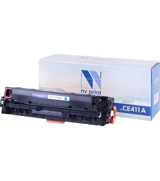 Картридж лазерный NVPrint совместимый HP CE411A Cyan для CLJ Color M351/M375/M451/M475 (2600k)