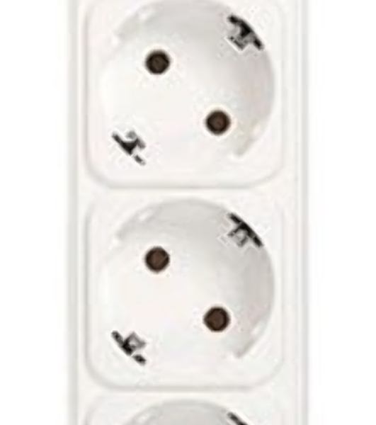 Сетевой фильтр Powercube SPG-B-15-WHITE 5 м, 5 розеток, белый, коробка