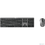 Комплект клавиатура+мышь Oklick 300M беспроводной, USB, 1600 DPI, серый/чёрный, фото31