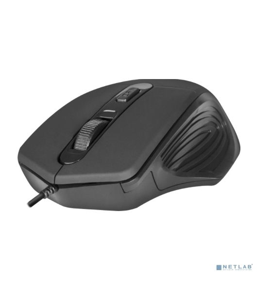 Мышь проводная Defender Datum MB-347 черный, 1600 dpi, USB, кнопки - 4