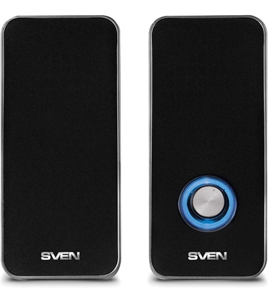 Акустическая система 2.0 SVEN 325, черный, USB, мощность 2x3 Вт(RMS) SVEN 325, черный, USB, акустическая система 2.0, мощность 2x3 Вт(RMS)