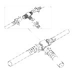 Переход соединитель PROconnect x3 гнезда F (F-тройник), фото2