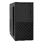 Компьютерный корпус Minitower ExeGate BAA-308UC-UNS350 (mATX, БП UNS350 с вент. 12см, 1хUSB/1хUSB 3.0/1хTypeC, HD Audio, черный), фото7