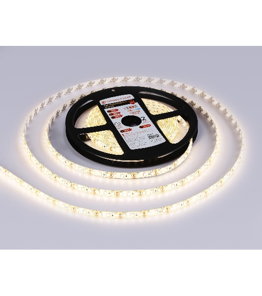 Светодиодная лента Ambrella light GS1201 2835 120Led/ 9.6W m/ 12V IP65 3000K/ 5000*8*2.27mm (2 конт.)