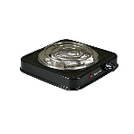Плита настольная электрическая Blackton Bt HP102B чёрный, 1 кВт, ТЭН, конфорки - 1, нержавеющая сталь, поворотные переключатели, фото4