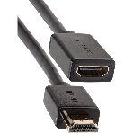 Кабель удлинительный HDMI-19M---HDMI-19F ver 2.0, 2m, TELECOM TCG235MF-2M, фото10