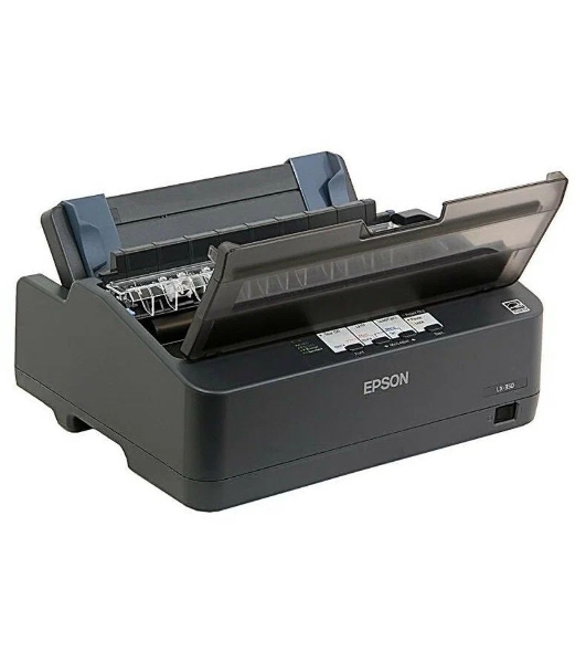 Принтер матричный Epson LX-350 (C11CC24031/C11CC24032), (А4, 357 cps (12 cpi), USB, LPT, COM)