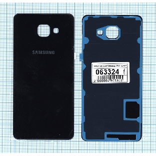 Задняя крышка для Samsung A710 Galaxy A7 (2016) черный