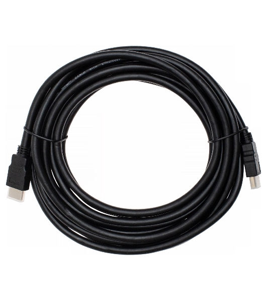 Кабель аудио-видео Cactus CS-HDMI.1.4-5 HDMI (m)/HDMI (m) 5м. позолоченные контакты черный