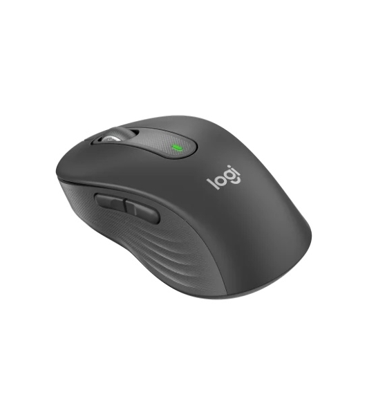 Мышь беспроводная Logitech Signature M650 графитовый, 4000 dpi, радиоканал, Bluetooth, USB, кнопки - 5
