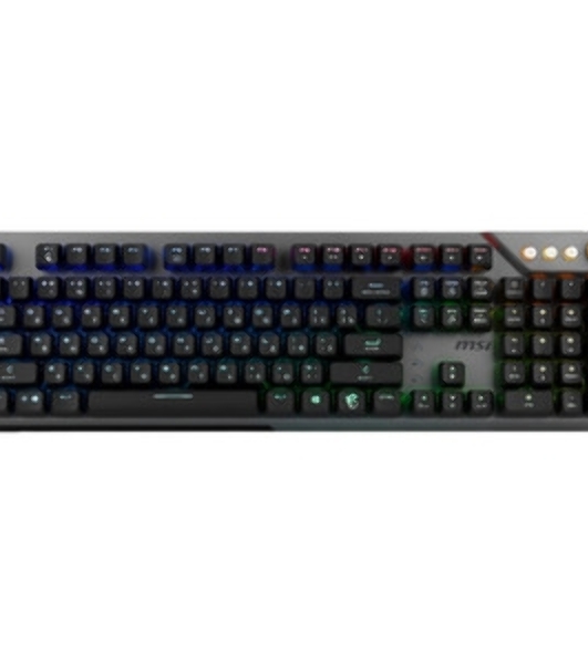 Клавиатура MSI STRIKE 600 Black проводная, USB Type-A, чёрный