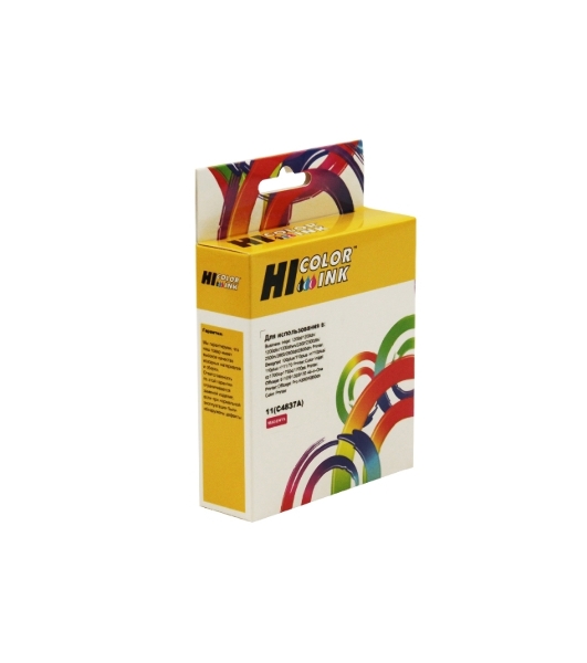 Расходные материалы Hi-Black C4837A  Картридж №11 для HP DJ 2000C/CN/2500C/2200/2250/500/800, пурпурный, 1750 стр.   