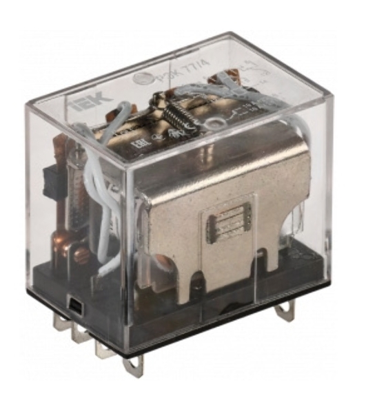 Реле РЭК 77-4 10А 12В DC IEK RRP10-4-10-012D