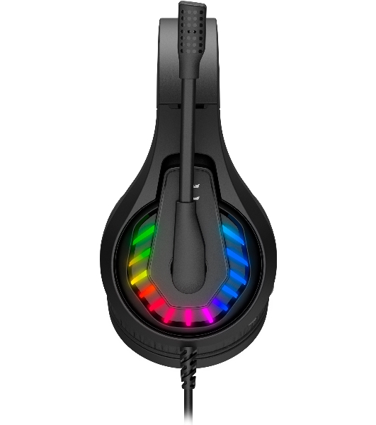 Гарнитура Bloody G230P чёрный, проводная, USB, подсветка