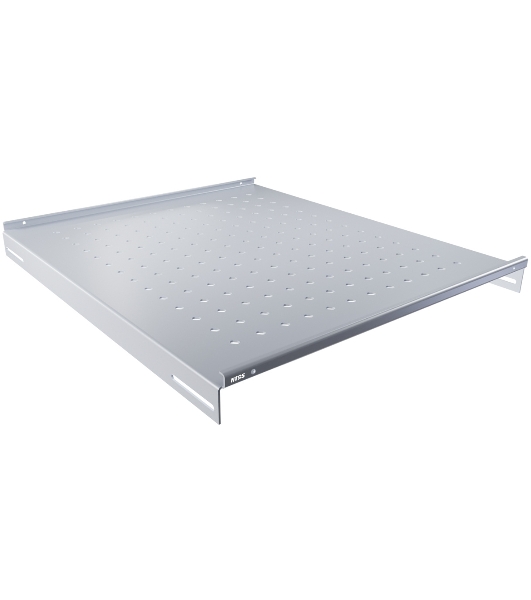 Полка стационарная NTSS NTSS-FS-800 1U нагр.:60кг. 19' 550мм серый (упак.:1шт)