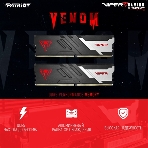 Оперативная память Patriot Viper Venom, DDR5, 16GB (2x8GB), 5600MHz, CL40, DIMM, с радиатором, черный, фото14