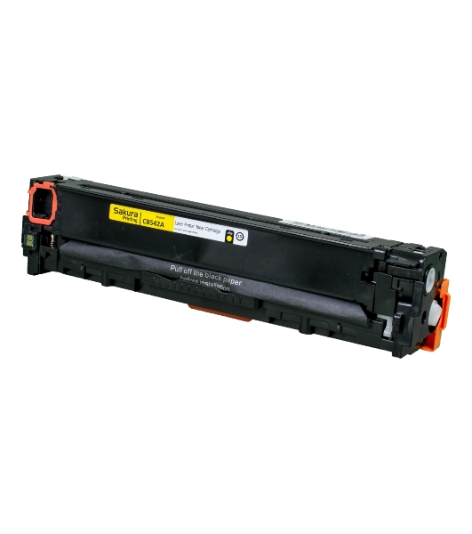 Картридж лазерный Sakura CB542A для HP Color LJ CM1312MFP/CP1215/CP1515/CP1518, желтый, 1500 к.