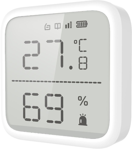 Датчик темпер./влажн. Hikvision DS-PDTPH-E-WE