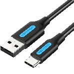 Кабель Vention USB Type C M/USB 2.0 AM - 1м., фото 1