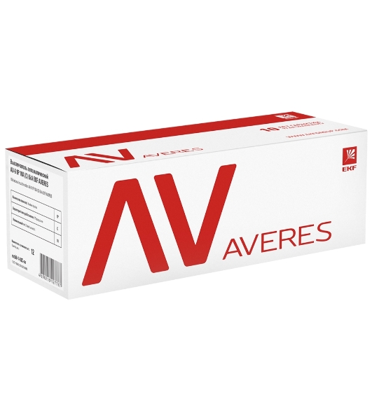 Выключатель автоматический модульный 4п C 25А 6кА AV-6 AVERES EKF mcb6-4-25C-av