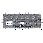 Клавиатура для ноутбука HP Pavilion 14-DV 14-DW серебристая, фото 1