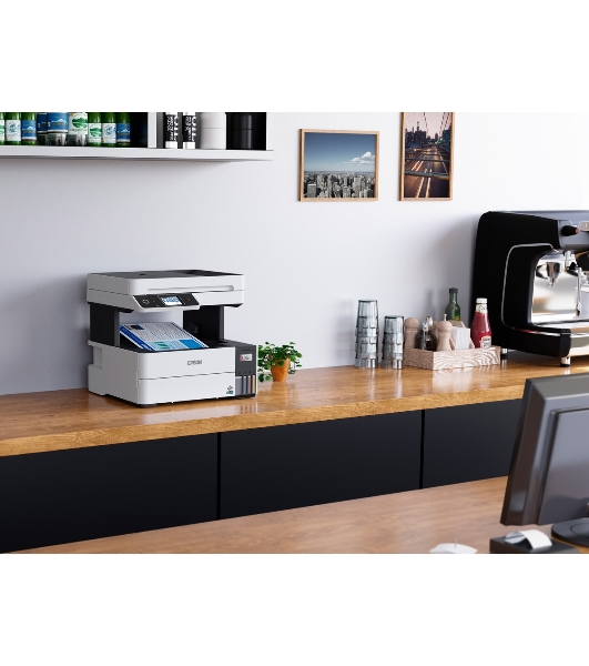 МФУ струйное Epson L6490 (C11CJ88405), A4, цветной, печ. до 17 стр/мин. (ч/б) до 9.5 стр/мин. (цвет), 1200 x 4800 dpi (печать) 1200x2400dpi (скан.), USB, RJ-45, Wi-Fi