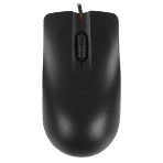 Мышь проводная Qumo Practic Office M90 черный, 1000 dpi, USB, кнопки - 3, фото3
