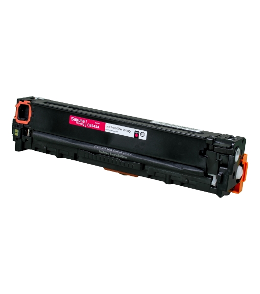 Картридж лазерный Sakura CB543A для HP Color LJ CM1312MFP/CP1215/CP1515/CP1518, пурпурный, 1500 к.