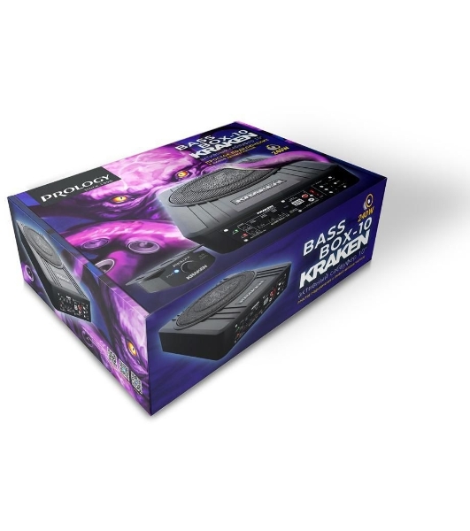 Сабвуфер автомобильный Prology Box-10 120Вт активный (25 см/10')