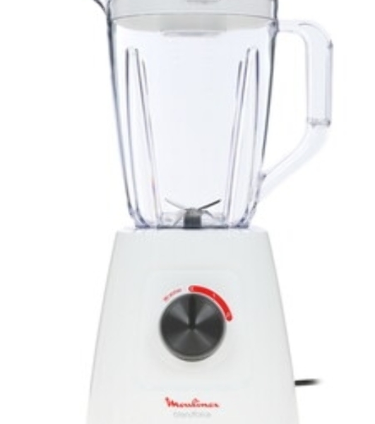 Блендер стационарный Moulinex LM420110 400 Вт, белый