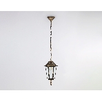 Светильник Ambrella light ST2031 GD/BK/CL золото/черный/прозрачный IP54 E27 max 40W D150*780, фото 1