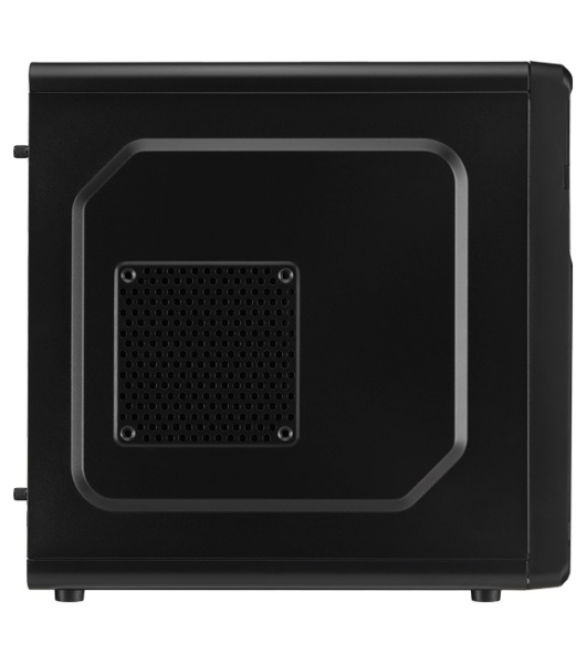 Компьютерный корпус Aerocool/Formula Qs-180 черный без БП mATX 1x80мм 2xUSB 2.0 1xUSB 3.0 audio