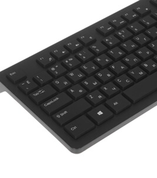 Комплект клавиатура+мышь Smartbuy 206368AG беспроводной, USB, 1600 DPI, чёрный