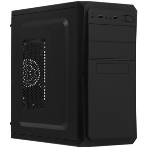 Компьютерный корпус ExeGate EX284023RUS Minitower BA-202 Black, mATX, AA500, 80мм, 2*USB, Audio, фото6