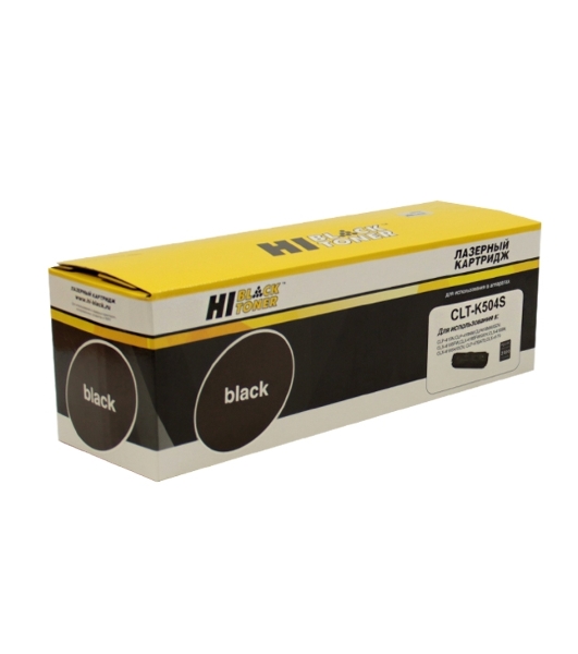 Картридж Samsung CLP-415/470/475/CLX-4170/4195 (Hi-Black) CLT-K504S, BK, 2,5K     